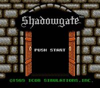 Shadowgate, capture d'écran